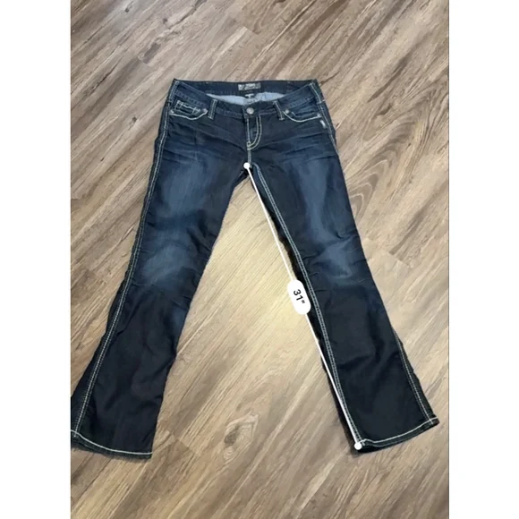 Silver Jeans Frances 18
Bootcut Jeans Womens Dark Wash Stretch Western Sz 31x33 - Picture 11 of 11